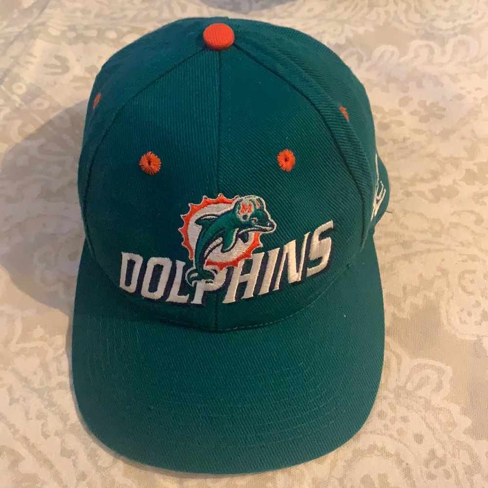 Vintage NFL Miami Dolphins Football adjustable cap